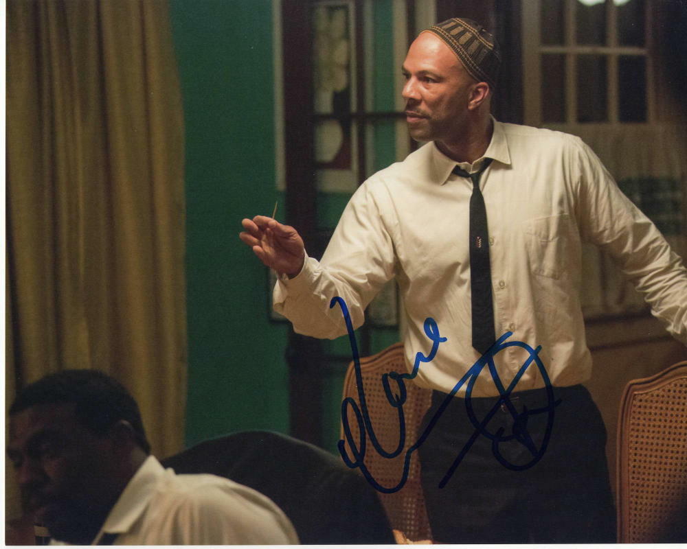 COMMON SIGNED AUTOGRAPHED 8X10 Photo Poster painting - JOHN WICK, OSCAR WINNER, BE, GOOD MUSIC 1