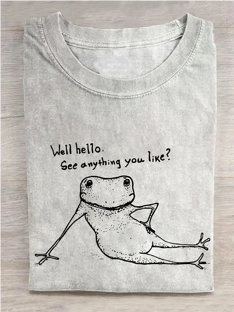 Teecade Teecade  Well Hello See Anything You Like T-shirt