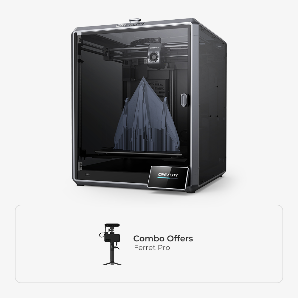 K1 Max AI Fast 3D Printer with 3D Scanner