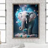 Diamond Painting -DIY Full Square Drill Elephant（35*45 CM)