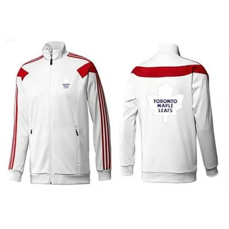 NHL Toronto Maple Leafs Zip Jackets White-2