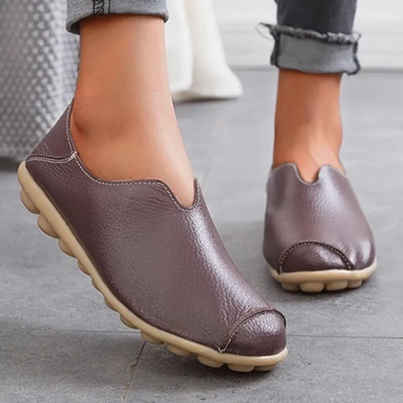 Owlkay Stride Harmony heel cow tendon low top shoes