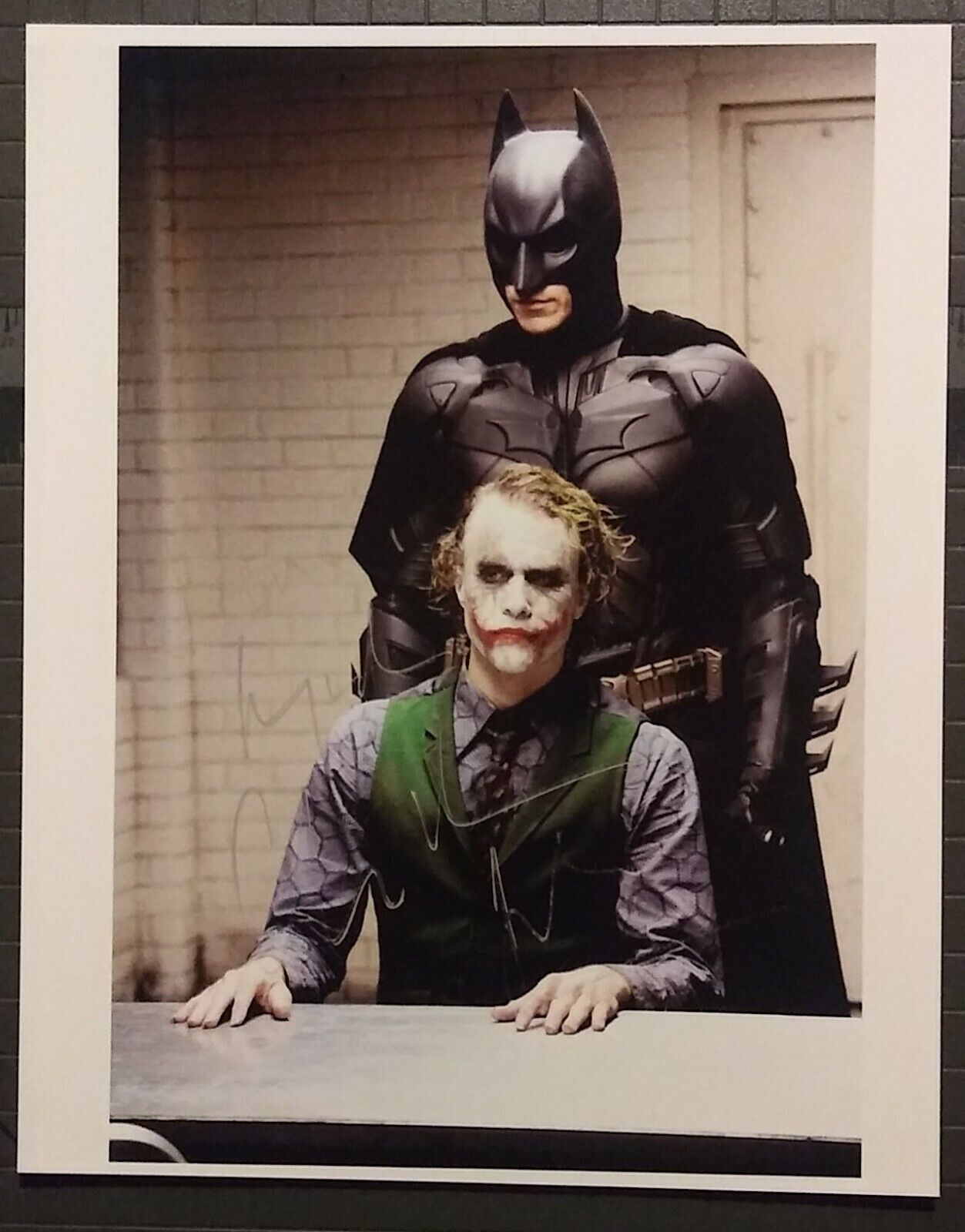 Christian Bale signed 8x10