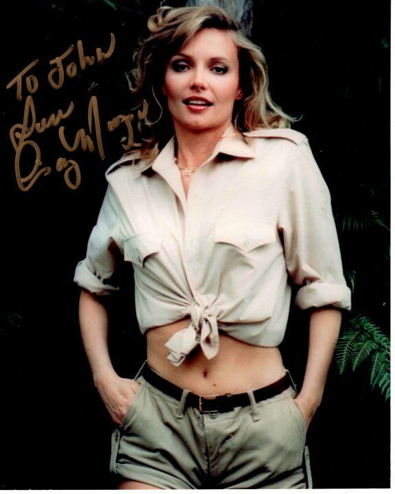 CINDY MORGAN Autographed Signed BRING 'EM BACK ALIVE Photo Poster paintinggraph - To John