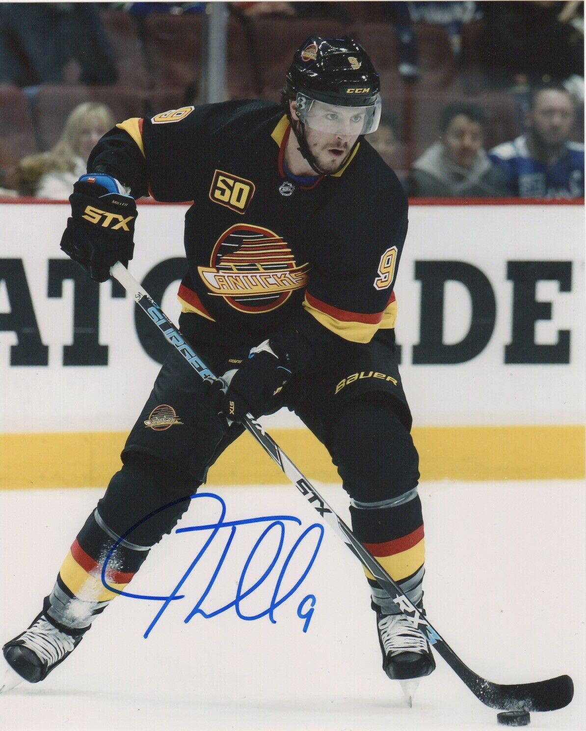 Vancouver Canucks JT Miller Autographed Signed 8x10 NHL Photo Poster painting COA #10