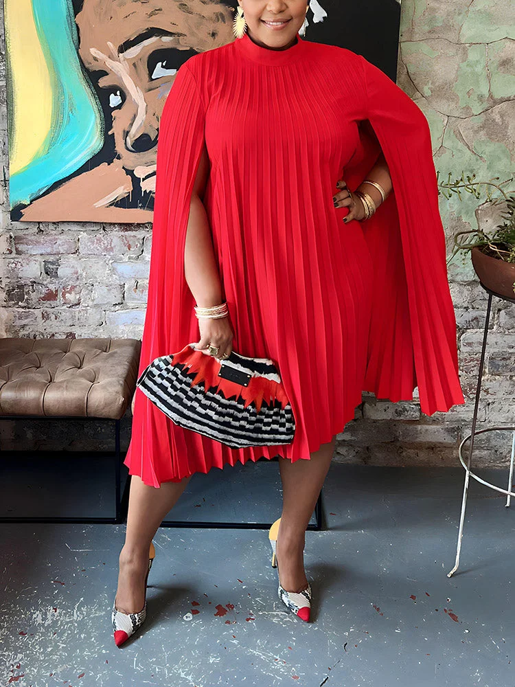 Fashion  Cap Sleeve Dress