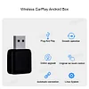 Wireless Adapter Car Play Dongle Bluetooth WiFi Fast Connect Plug and Play für OEM Auto mit Wired CarPlay
