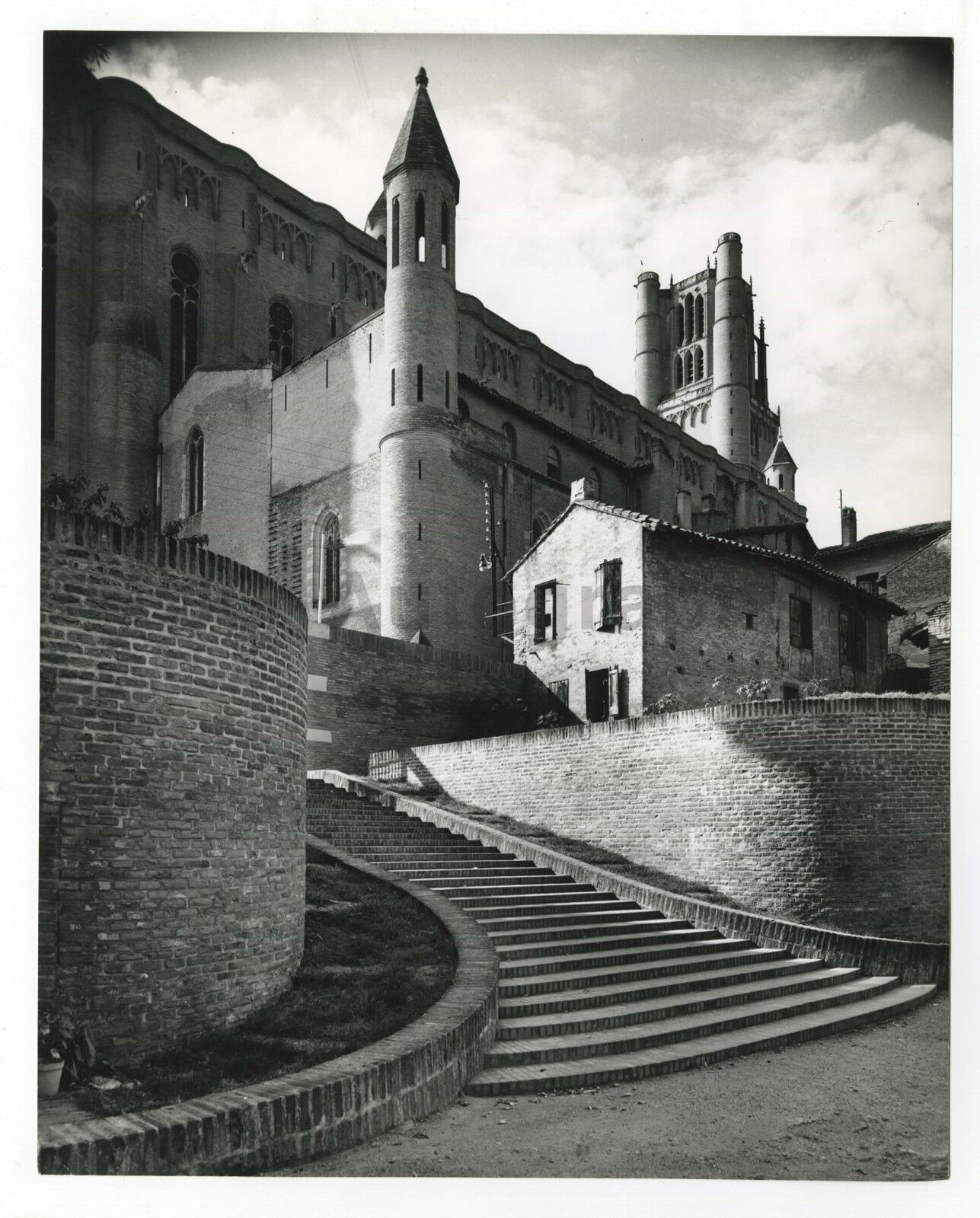 Albi French Cathedral - Vintage 8x10 Publication Photo Poster paintinggraph - France