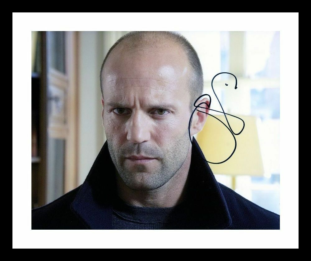 Jason Statham Autograph Signed & Framed Photo Poster painting 1