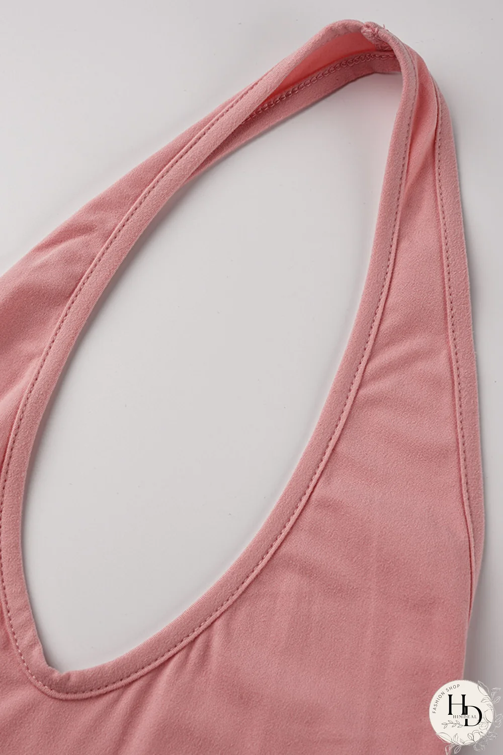 Black Sexy Solid Backless Halter Skinny Jumpsuits