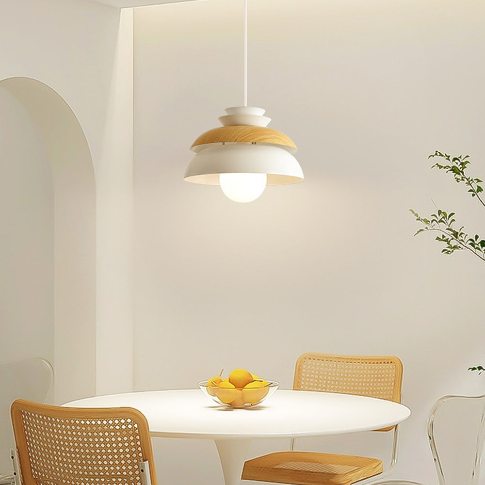 Danish Single-Head Flying Saucer Pendant Lamp