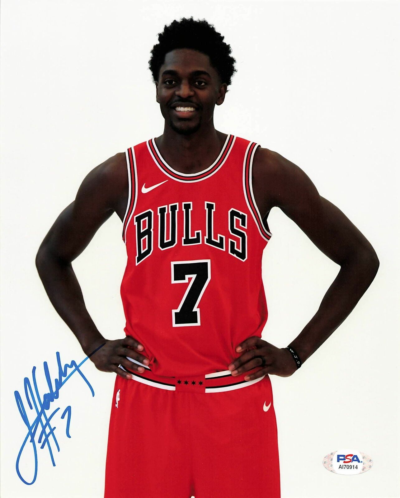 Justin Holiday signed 8x10 Photo Poster painting PSA/DNA Chicago Bulls Autographed