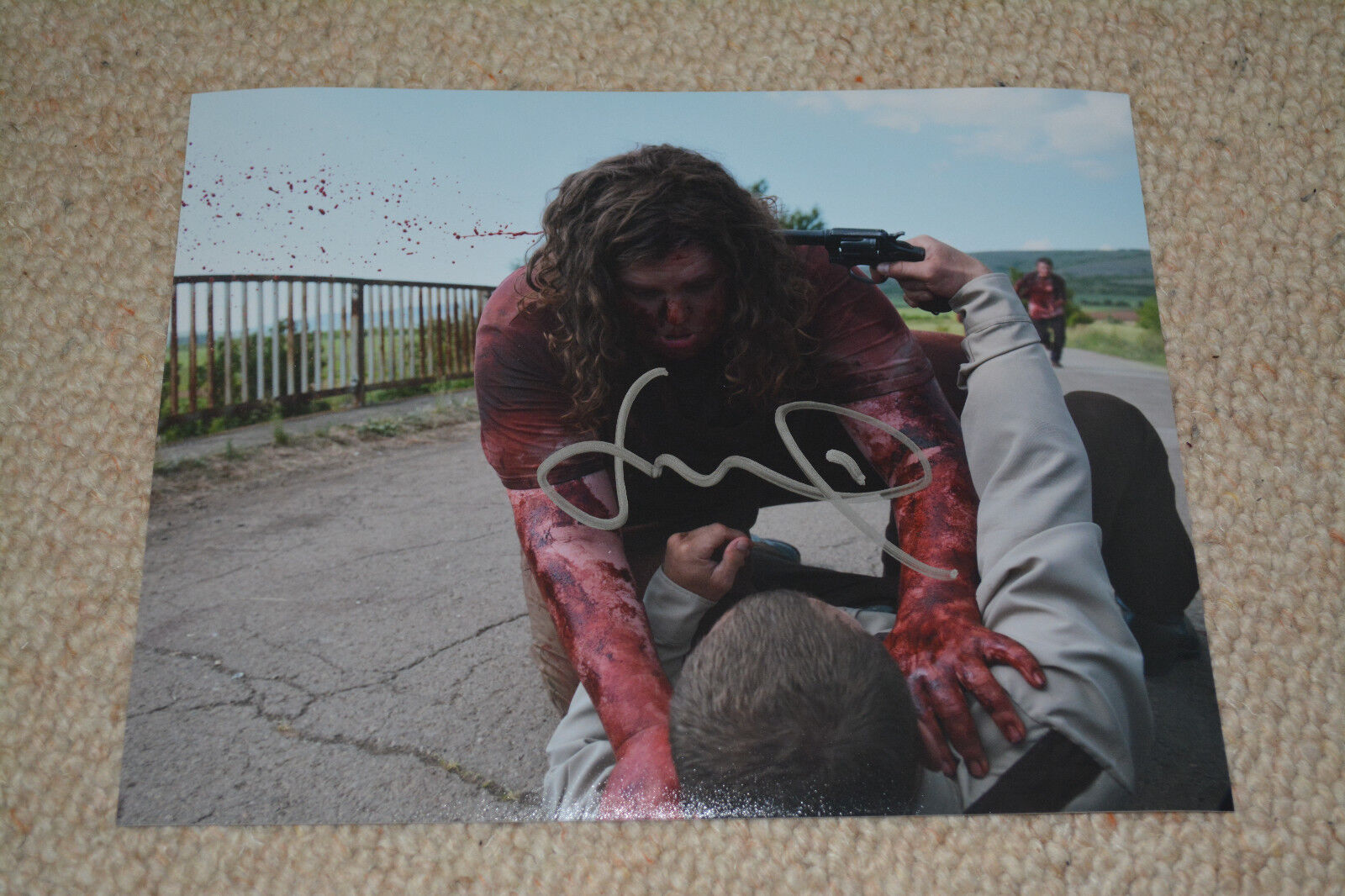 SAM COLEMAN signed autograph In Person 8x10 20x25 cm LEATHERFACE