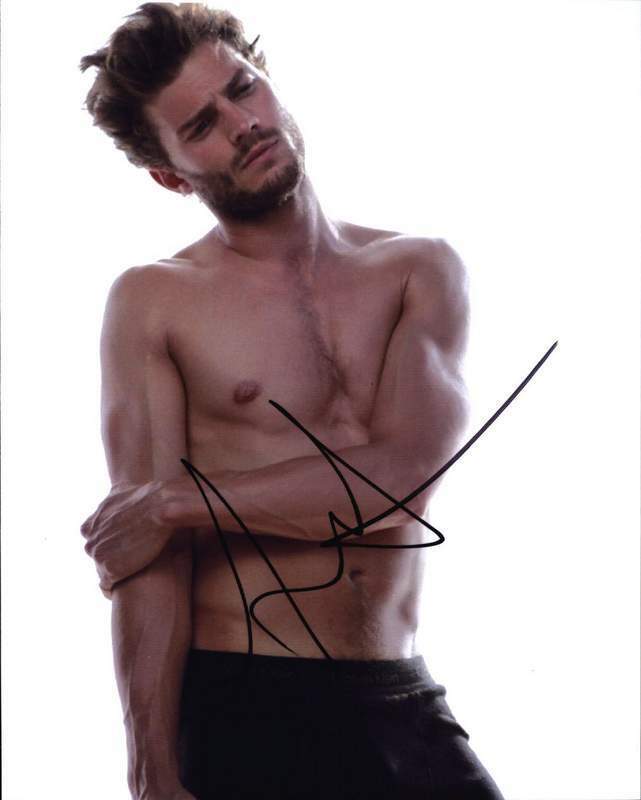 Jamie Dornan signed celebrity 8x10 Photo Poster painting W/ PSA Certificate (Q2