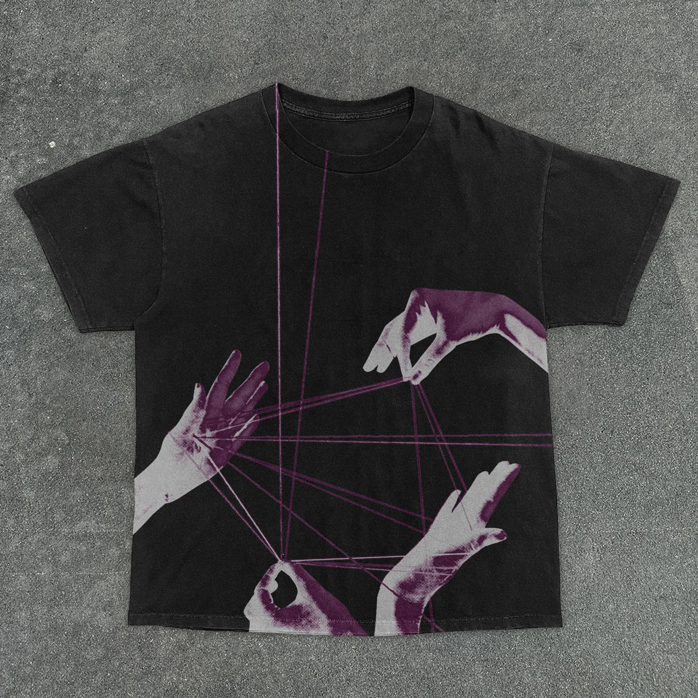 Puppeteer Casual Street Printed T-Shirt