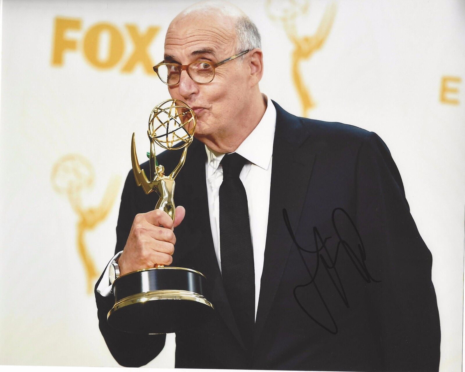 ACTOR JEFFREY TAMBOR SIGNED TRANSPARENT 8X10 Photo Poster painting 4 W/COA ARRESTED DEVELOPMENT