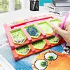 【Clearance Sale】Multi-Boat Diamond Painting Tray Beading Point Drill Pen Organizer Box Kit