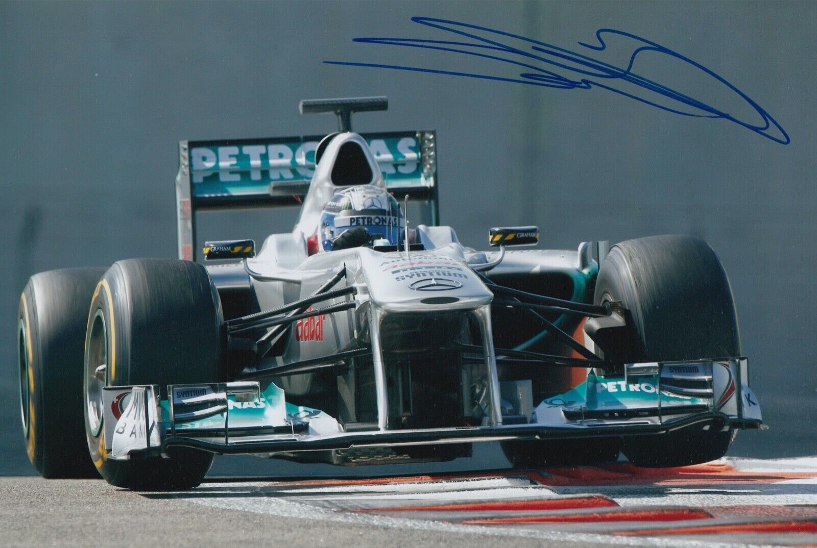 Sam Bird Hand Signed 12x8 Photo Poster painting F1 Autograph Mercedes AMG Petronas 4