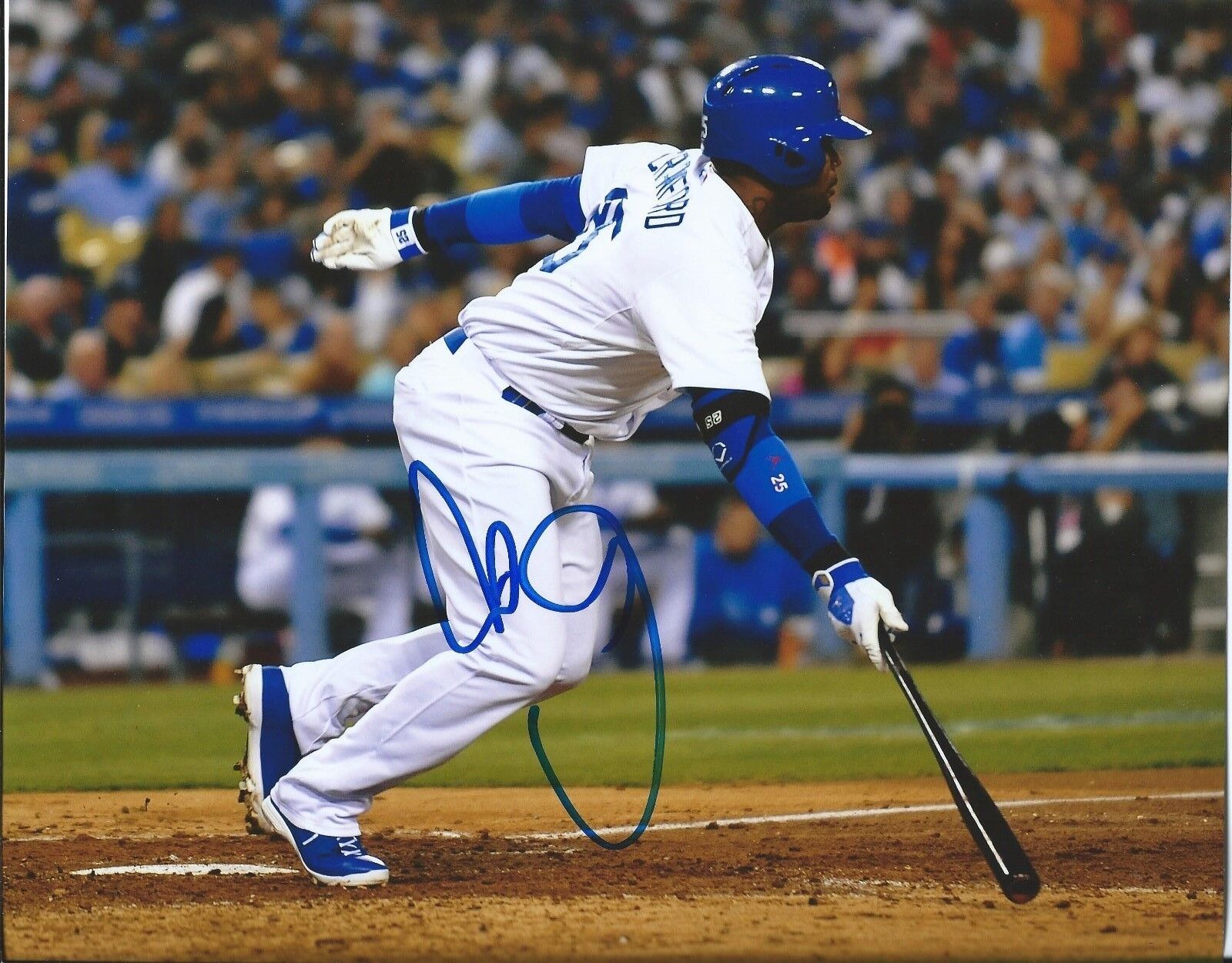 CARL CRAWFORD signed autographed LOS ANGELES DODGERS 8x10 Photo Poster painting