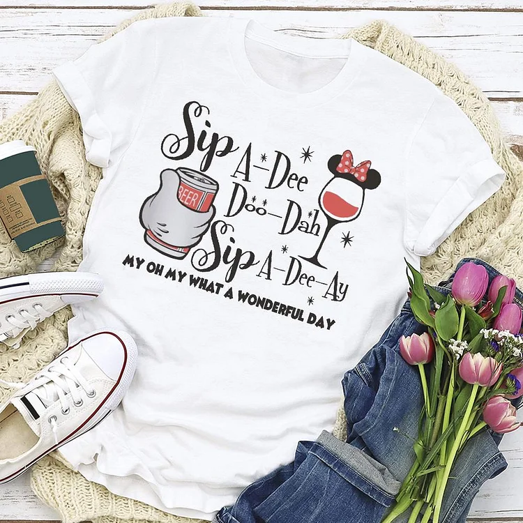 Funny drinking T-shirt Tee-04670