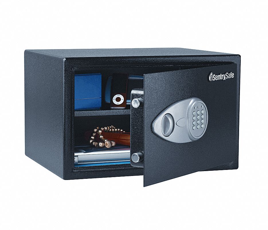 Security Safe,1.2 cu ft,Black