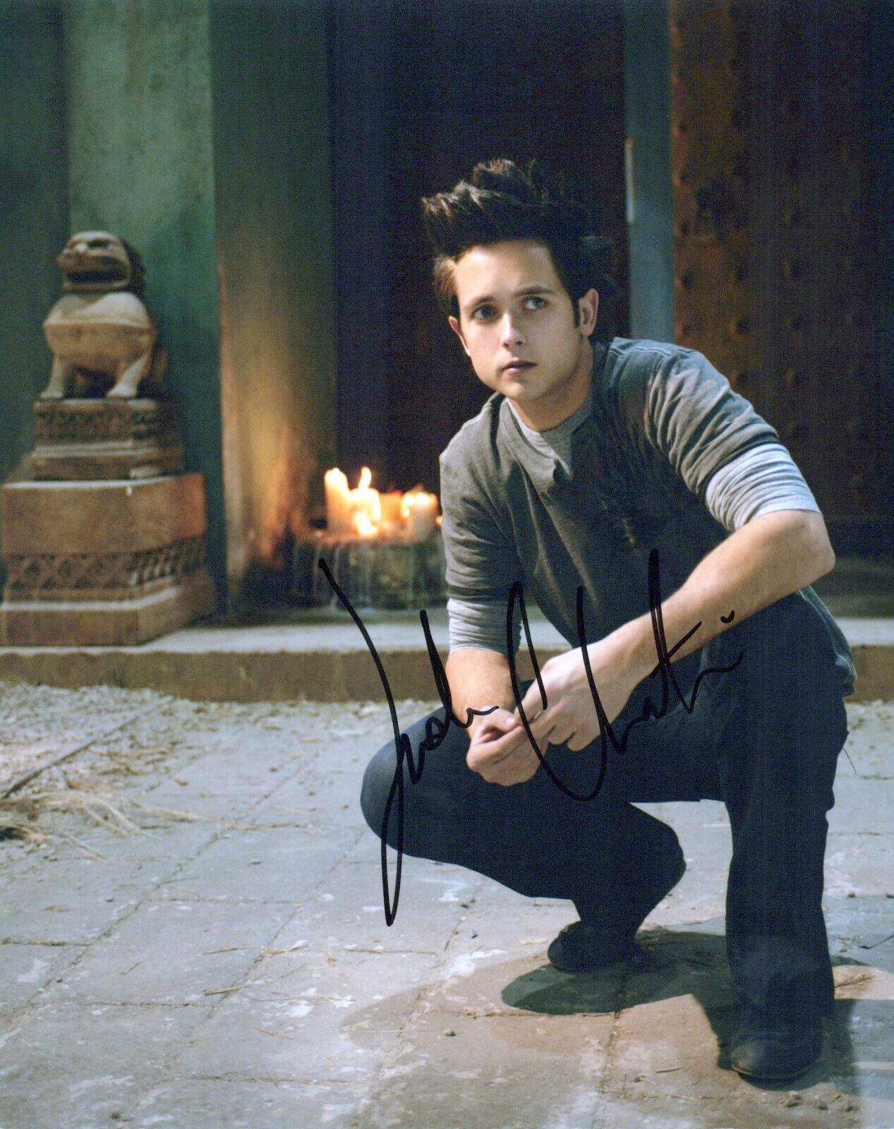 Justin Chatwin Dragonball Evolution autographed Photo Poster painting signed 8x10 #1 Goku