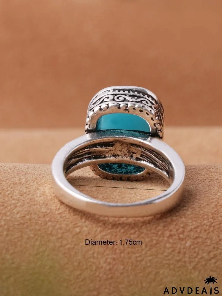 Geometric Resin Decor Ring