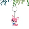 Fox Beaded Counted Cross Stitch Ornament Kit Cross Stitch Bead Keychain (B)