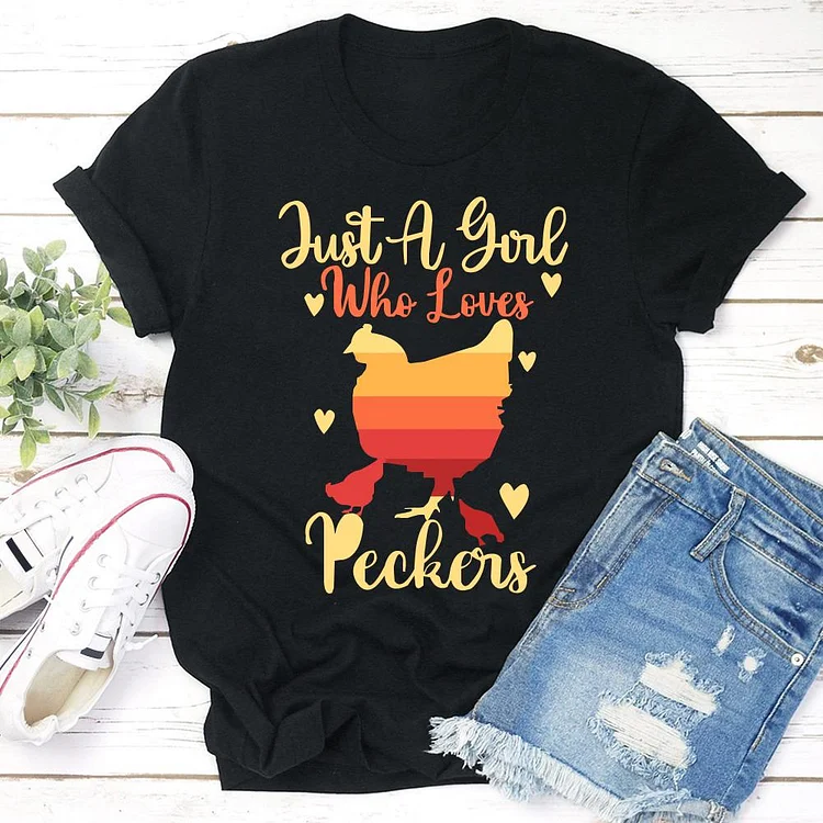 Chicken Farmer  T-shirt Tee -06000-Annaletters