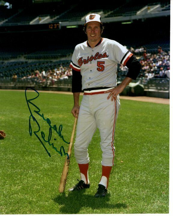 BROOKS ROBINSON signed autographed MLB BALTIMORE ORIOLES 8x10 Photo Poster painting