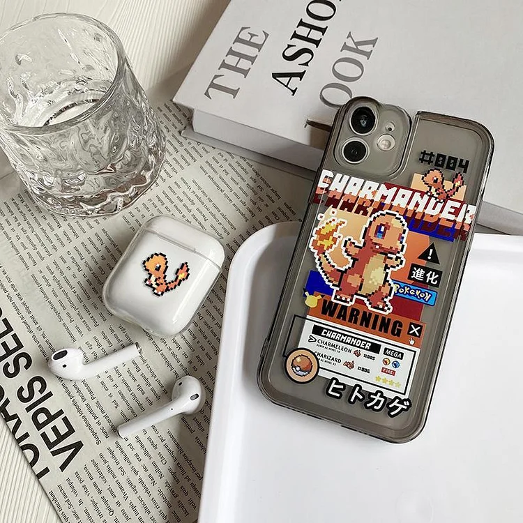 Pokemon Charmander Pixel Style Cute IPhone Case weebmemes