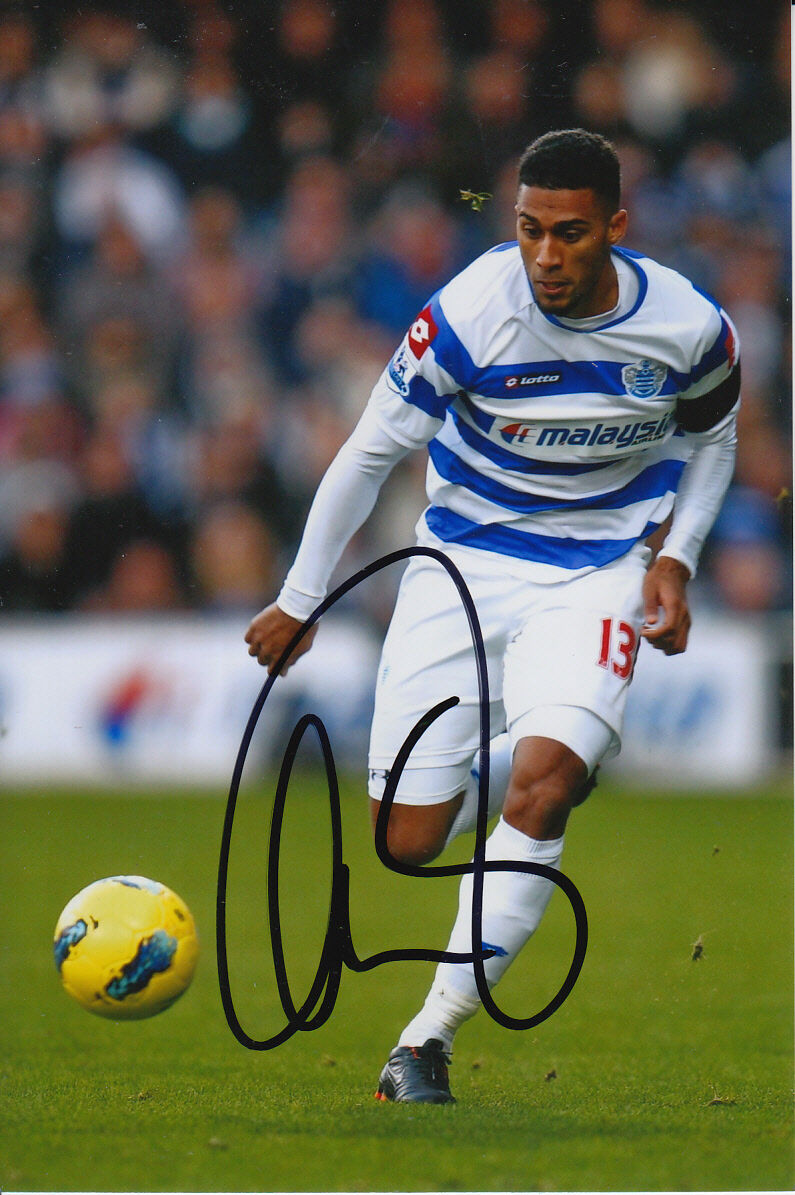 QPR HAND SIGNED ARMAND TRAORE 6X4 Photo Poster painting 1.