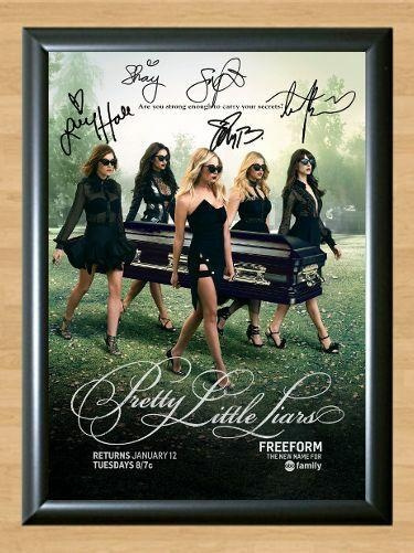 Pretty Little Liars Shay Mitchell Signed Autographed Photo Poster painting Poster Print Memorabilia A4 Size