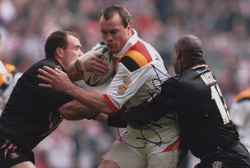 Brian McDermott Hand Signed 12x8 Photo Poster painting - Bradford Bulls - Rugby Autograph 2.