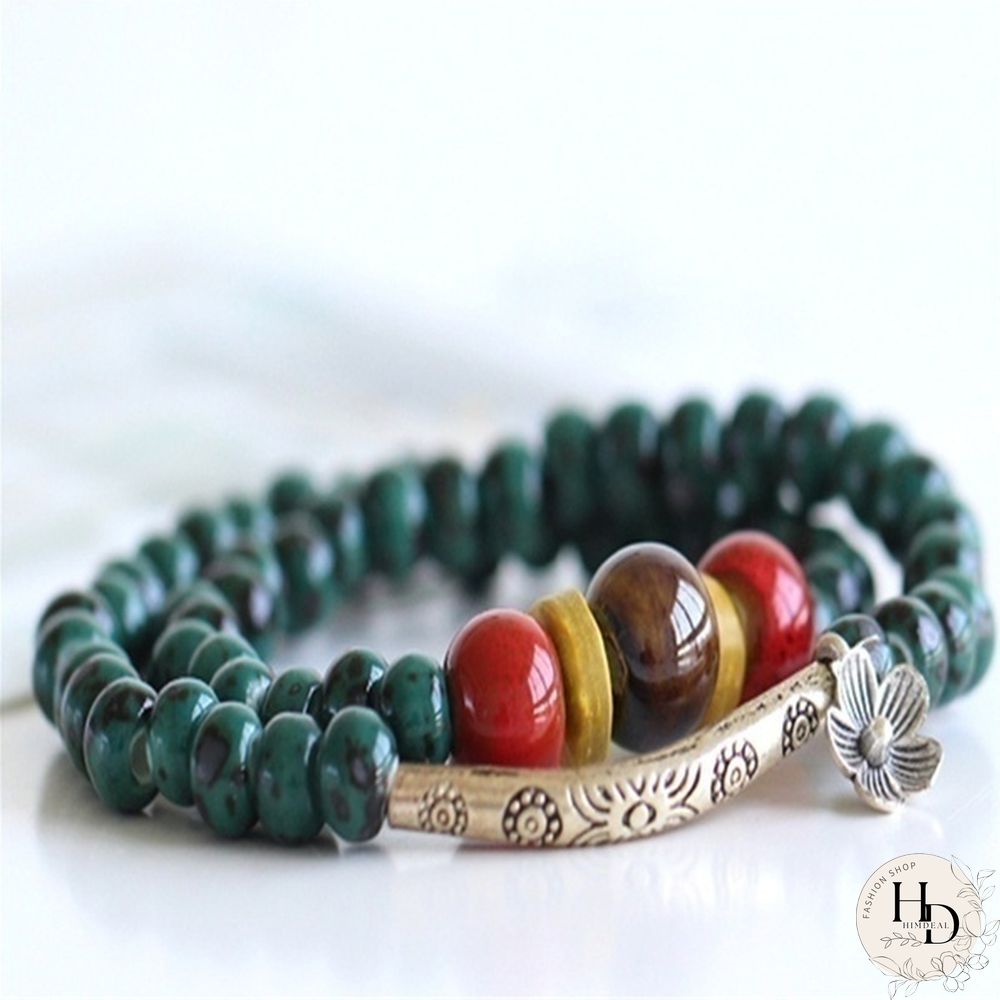 Fashion Jewelry Creative Handmade DIY Ceramic Multi-layer Fashion Accessories Handmade Bracelet
