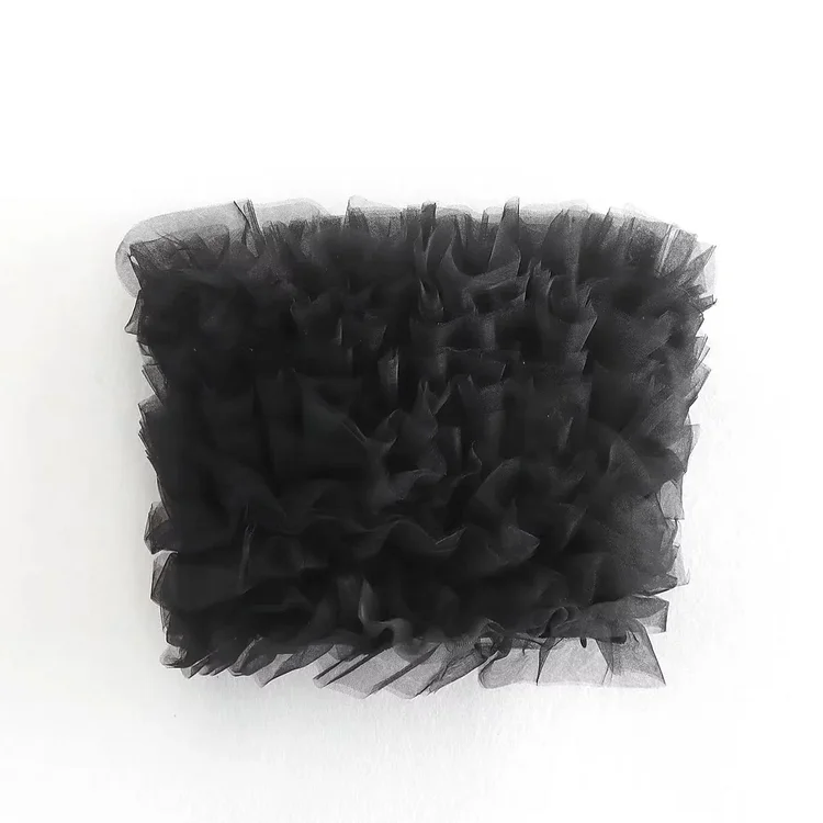 Fluffy short knit chest wrap Two Piece Set（Size runs small）