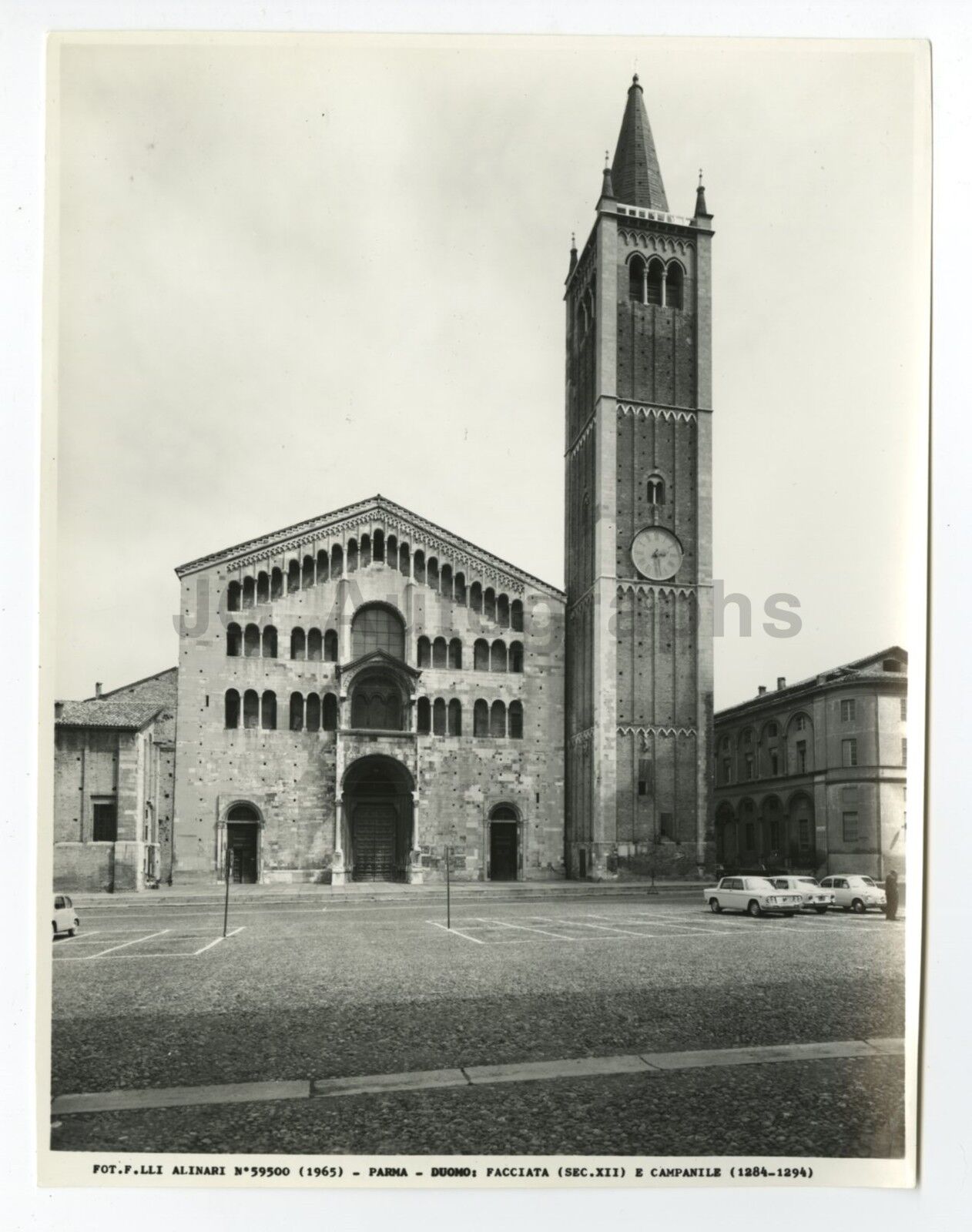 Parma Cathedral - Vintage 8x10 Publication Photo Poster paintinggraph - Parma, Italy