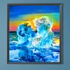 Diamond Painting -DIY Round Drill Frozen Kiss(40x45cm)