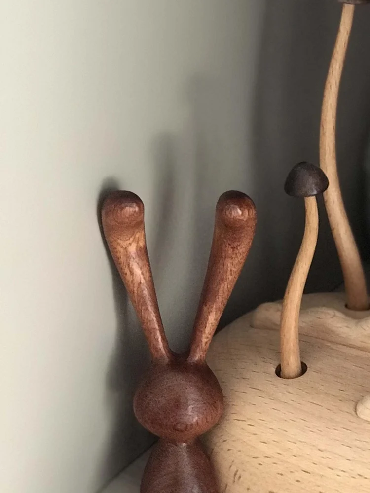 pornhint Pornhint Wooden Rabbit Massager, Acupressure & Trigger Point Tool, Cute Bunny Facial Eye Massager, Headache Stress Relief, Self Care Gift bullet vibrators