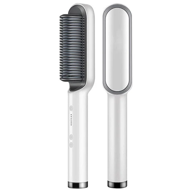 Hair Straightener Comb Curling Iron