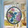 DIY Special Shape Diamond Painting Flower Bird Pendant Diamond Drawing Hanging Kit