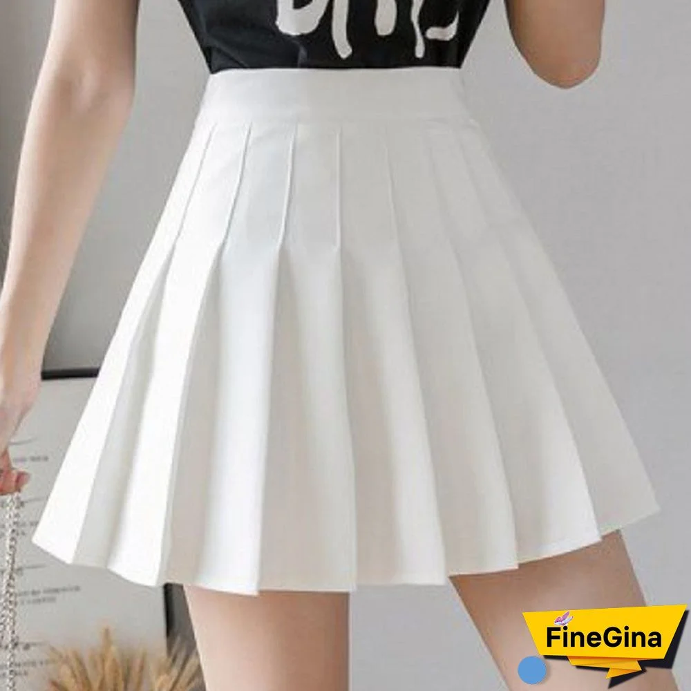 Women High Waist Sexy Mini Skirt School Short Pleated Kawaii Japanese Pink Skirt Female Spring Summer Korean Skirt Shorts