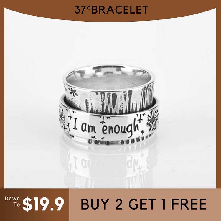 For Daughter - I am Enough Fidget Ring
