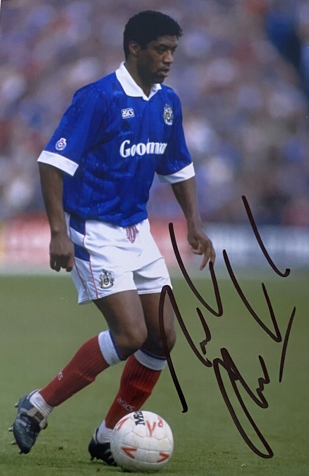 Mark Chamberlain Genuine Hand Signed Portsmouth 6X4 Photo Poster painting