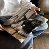 Cats And Birds-11CT DIY Stamped Cross Stitch Shopping Bag 40*40cm