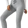 Women's High-Waisted Ribbed Leggings by Inlyline