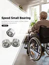 10pcs High Speed Ball Bearings 685ZZ Small Bearing Parts Carbon Steel 5x11x5mm