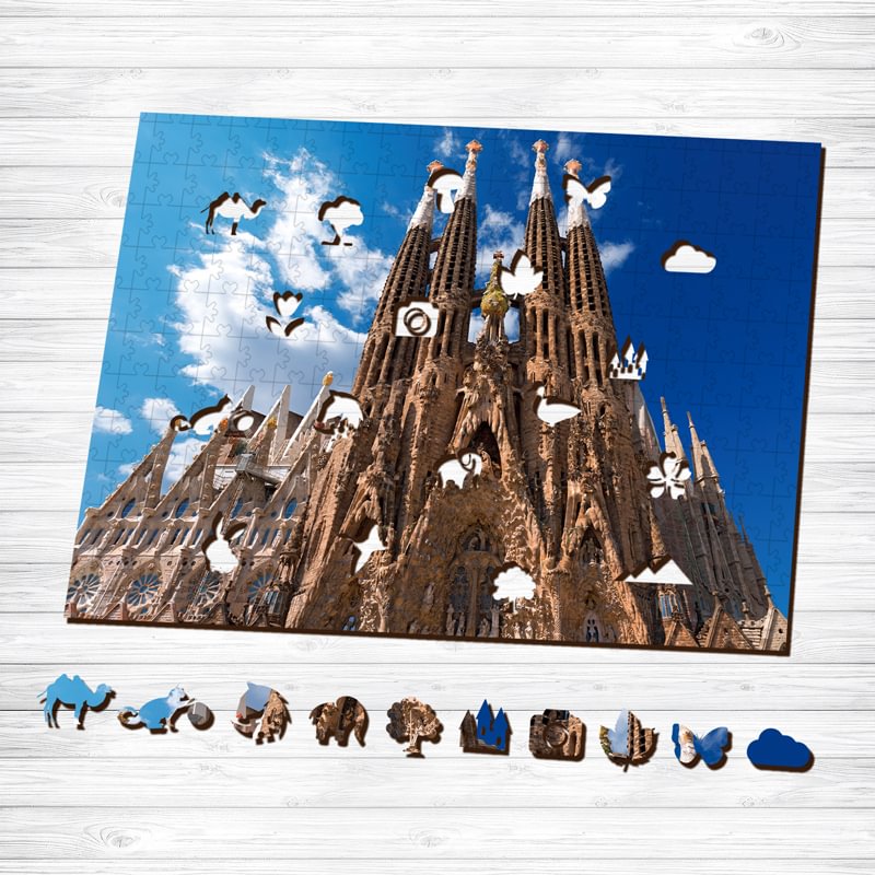 Ericpuzzle™ Ericpuzzle™ La Sagrada Familia Wooden Puzzle
