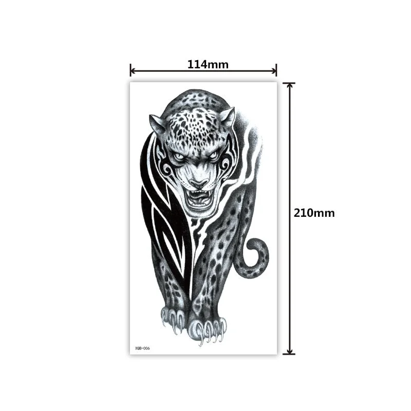 Full Arm Tattoo Sticker Creative Personality Small Full Arm Temporary Tattoo Original Waterproof Sweat Lasting Tattoo Sticker