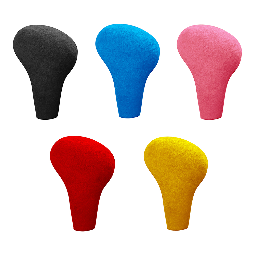 

Suede Car Styling Gear Head Shift Knob Cover Collars for Audi 2004-2012, Yellow, 501 Original